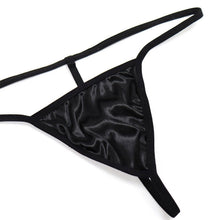 Load image into Gallery viewer, Home Clothes For Wwomen Sexy Lace Black Lingerie Thong Set Sleepwear