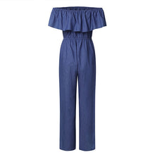 Load image into Gallery viewer, Jumpsuit Casual Solid Off Shoulder Long