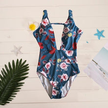 Load image into Gallery viewer, Hot Design Hollow Sexy Floral Swimsuit Swimwear