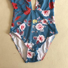 Load image into Gallery viewer, Hot Design Hollow Sexy Floral Swimsuit Swimwear