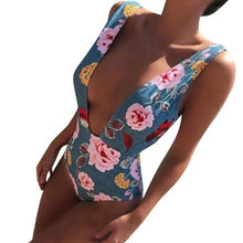 Load image into Gallery viewer, Hot Design Hollow Sexy Floral Swimsuit Swimwear