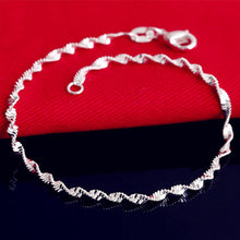 Load image into Gallery viewer, Fashion Twisted Chain Bracelets Sterling Silver Anklets