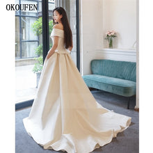 Load image into Gallery viewer, Hot Ivory Evening Dresses with Pants Jumpsuits Pockets Off the