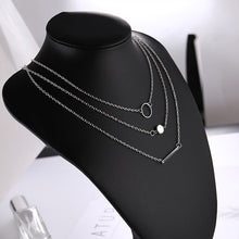 Load image into Gallery viewer, Hot Sale Fashion Statement Multilayer Necklace Multi element Metal Rod