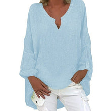 Load image into Gallery viewer, Blouses For Women Long Sleeve Solid Color