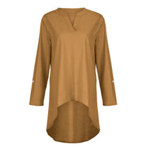 Load image into Gallery viewer, Blouses For Women Long Sleeve Solid Color