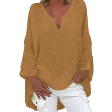 Load image into Gallery viewer, Blouses For Women Long Sleeve Solid Color