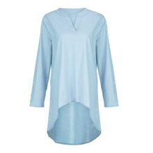 Load image into Gallery viewer, Blouses For Women Long Sleeve Solid Color