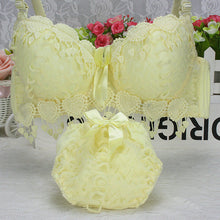 Load image into Gallery viewer, Hot Sale Women Underwear Set Cotton Bra Panty Set Brand Embroidery