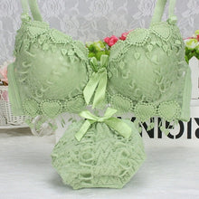 Load image into Gallery viewer, Hot Sale Women Underwear Set Cotton Bra Panty Set Brand Embroidery