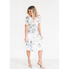 Load image into Gallery viewer, Hot Sale Women's Summer Bohemian Floral V Neck Loose Empire Short - Sophornlilly