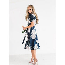 Load image into Gallery viewer, Hot Sale Women's Summer Bohemian Floral V Neck Loose Empire Short - Sophornlilly