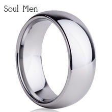 Load image into Gallery viewer, Men&#39;s High Polish Tungsten Carbide Rings