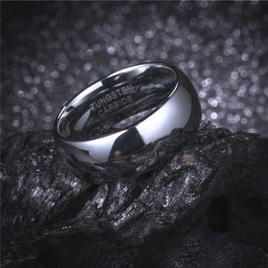 Men's High Polish Tungsten Carbide Rings