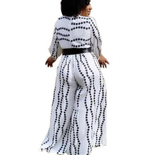 Load image into Gallery viewer, Casual O neck Lantern Sleeve Jumpsuits Fashion Plus - Sophornlilly