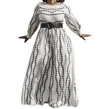 Load image into Gallery viewer, Casual O neck Lantern Sleeve Jumpsuits Fashion Plus - Sophornlilly