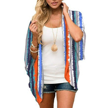 Load image into Gallery viewer, Hot Summer Women Floral Kimono Swim Cover ups Female Beach Boho - Sophornlilly