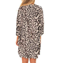 Load image into Gallery viewer, Hot Summer Women Leopard Print Swim Cover ups Female Beach Boho - Sophornlilly