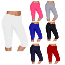 Load image into Gallery viewer, Hot Women Breathable Push Up Leggins Calf Pants Capris Summer Sports