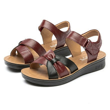 Load image into Gallery viewer, Hot sale Summer Shoes women leather soft bottom fashion sandals female - Sophornlilly
