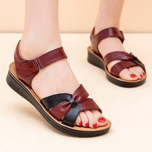 Load image into Gallery viewer, Hot sale Summer Shoes women leather soft bottom fashion sandals female - Sophornlilly
