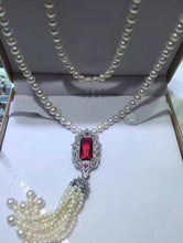 Load image into Gallery viewer, Hot sell new 3 4mm 7 8mm natural white freshwater pearl multilaye