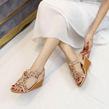 Load image into Gallery viewer, Hot sell summer fashion Roman boots High top girls sandals kids