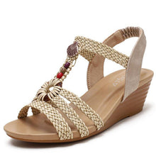 Load image into Gallery viewer, Hot sell summer fashion Roman boots High top girls sandals