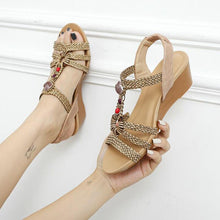 Load image into Gallery viewer, Hot sell summer fashion Roman boots High top girls sandals