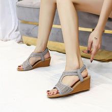 Load image into Gallery viewer, Hot sell summer fashion Roman boots High top girls sandals kids