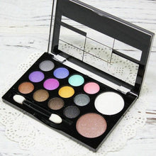Load image into Gallery viewer, ICYCHEER 14 Natural Colors Makeup Eyeshadow Palette Warm Smokey