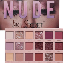 Load image into Gallery viewer, ICYCHEER New Nude Makeup Giltter Eye Shadow Palette Creations 18