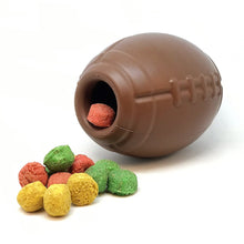 Load image into Gallery viewer, MKB Football Durable Rubber Chew Toy and Treat Dispenser - Large -