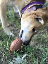 Load image into Gallery viewer, MKB Football Durable Rubber Chew Toy and Treat Dispenser - Large -
