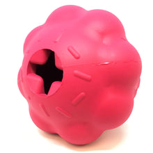 Load image into Gallery viewer, MKB Cupcake Durable Rubber Chew Toy &amp; Treat Dispenser - Pink