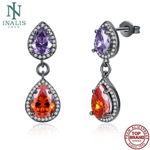 Load image into Gallery viewer, Romantic Drop Earrings For Women Water Drop Two Color 5A Clear