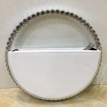 Load image into Gallery viewer, INS Diamond Circular Evening Bag Women Colorful Rhinestone Round