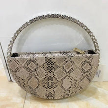 Load image into Gallery viewer, INS Diamond Circular Evening Bag Women Colorful Rhinestone Round
