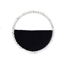 Load image into Gallery viewer, INS Diamond Circular Evening Bag Women Colorful Rhinestone Round