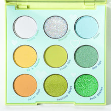 Load image into Gallery viewer, HOT 9 Color Shimmer Makeup Matte Eyeshadow Pallete Colorful Mint