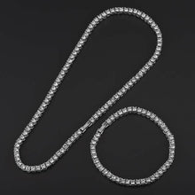 Load image into Gallery viewer, Classic Micro Tennis Necklace Cz Tennis Chain