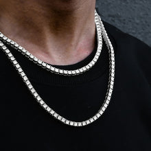 Load image into Gallery viewer, Classic Micro Tennis Necklace Cz Tennis Chain