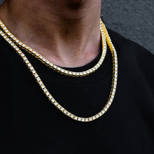 Load image into Gallery viewer, Classic Micro Tennis Necklace Cz Tennis Chain