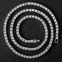 Load image into Gallery viewer, Classic Micro Tennis Necklace Cz Tennis Chain