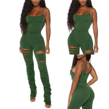 Load image into Gallery viewer, Hollow Out Jumpsuits Sexy Women Sleeveless Strap One