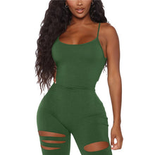 Load image into Gallery viewer, Hollow Out Jumpsuits Sexy Women Sleeveless Strap One