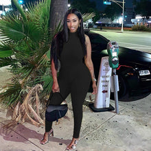 Load image into Gallery viewer, Sexy Club Jumpsuit Women Elegance Fall Sleeveless Turtleneck