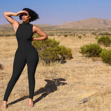 Load image into Gallery viewer, Sexy Club Jumpsuit Women Elegance Fall Sleeveless Turtleneck