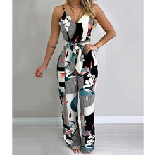 Load image into Gallery viewer, Women Boho Romper Floral Casual Summer Jumpsuit Sleeveless
