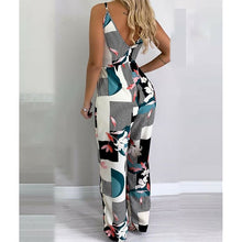 Load image into Gallery viewer, Women Boho Romper Floral Casual Summer Jumpsuit Sleeveless
